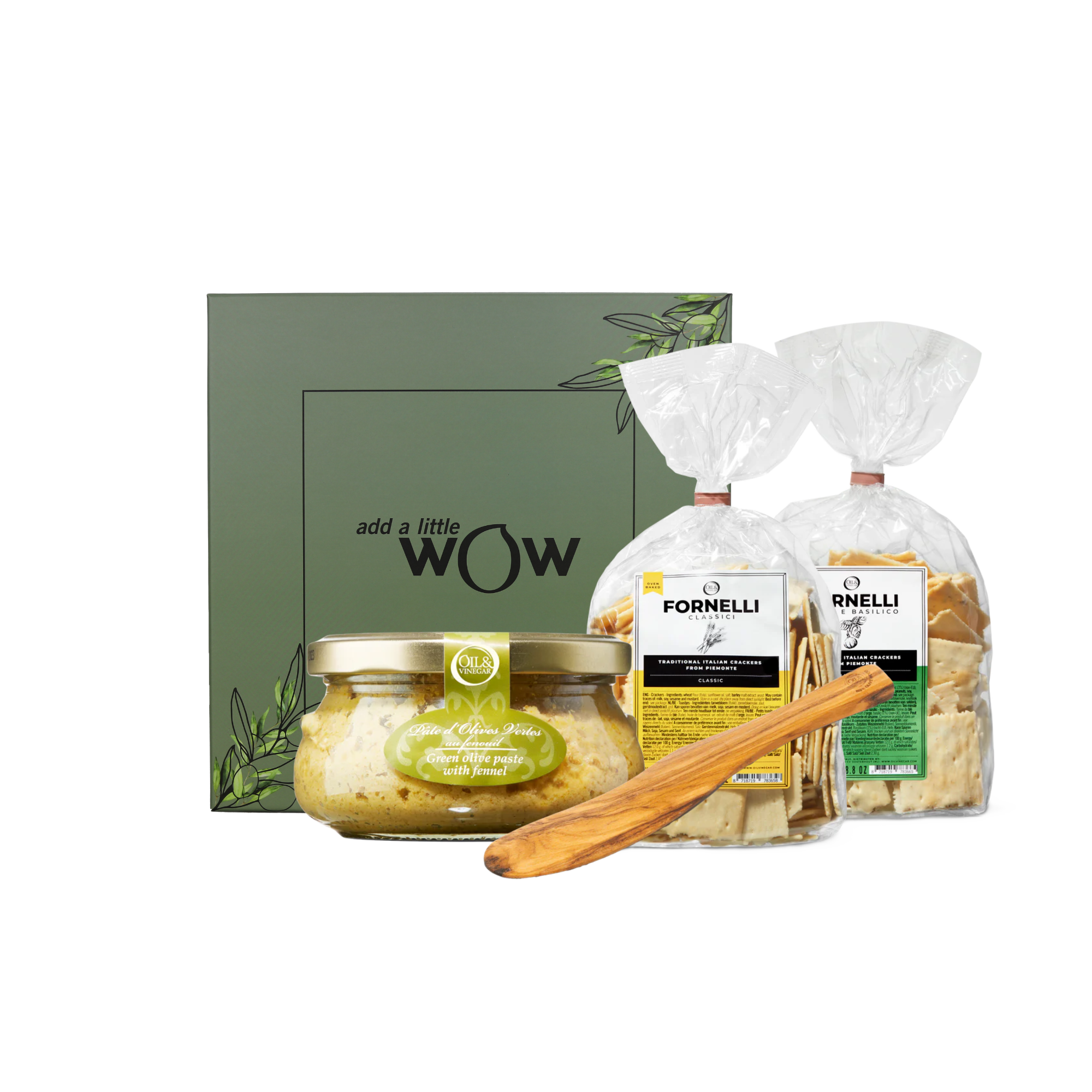 Geschenkpaket Oliven-Aperitif