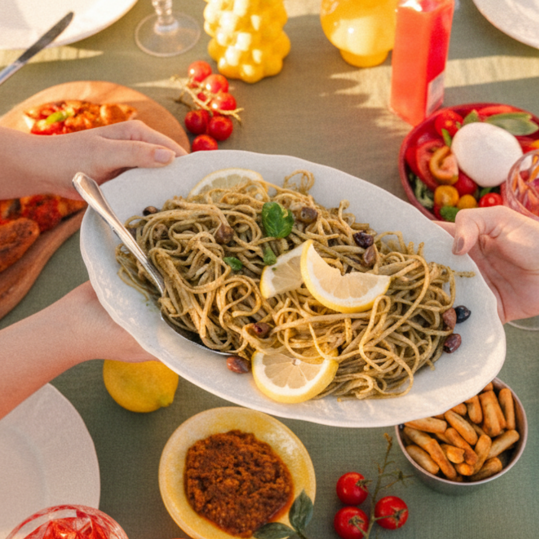 Basilikum Knoblauch Linguine - 250 g