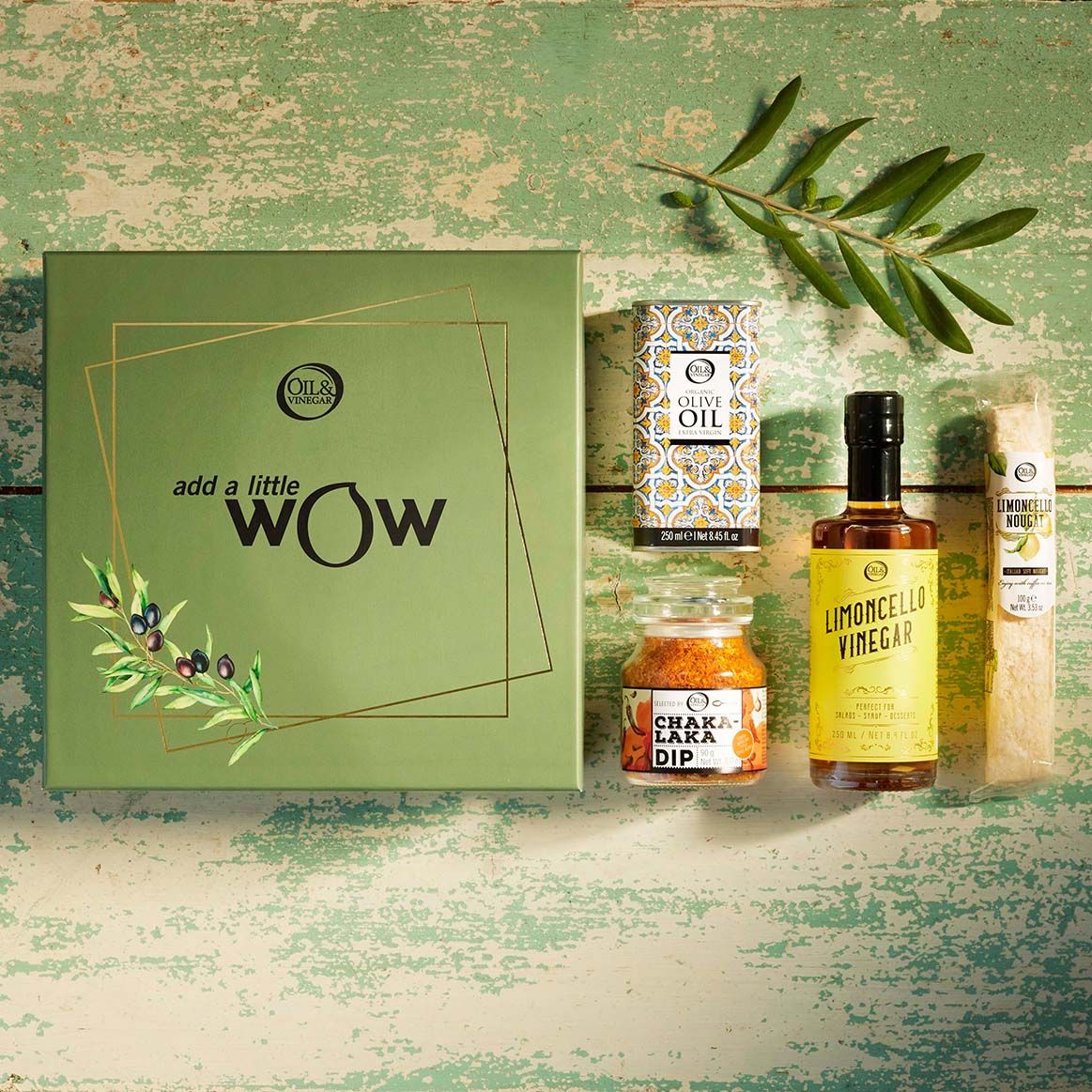 Geschenkpaket – Sommergeschenk mit Limoncello-Essig