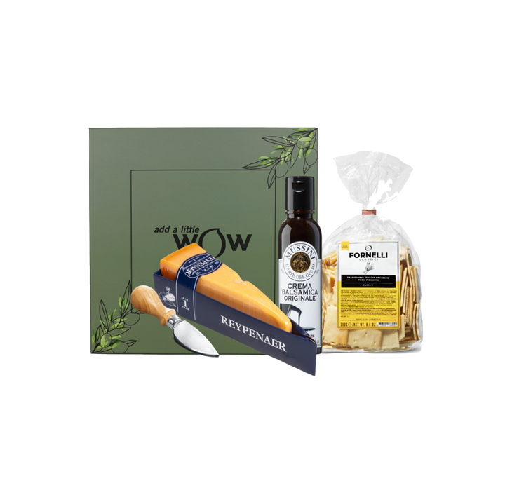 Geschenkpaket – Käse &amp; Prost
