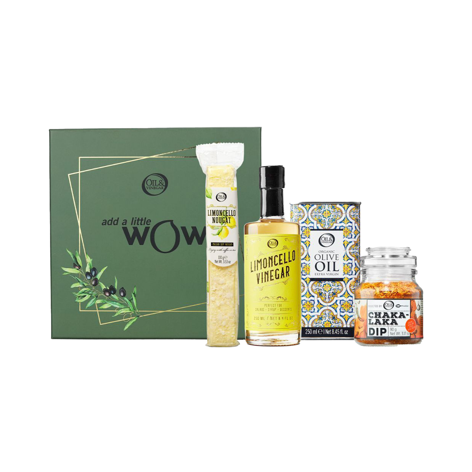 Geschenkpaket – Sommergeschenk mit Limoncello-Essig