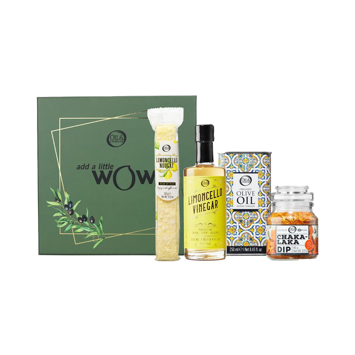 Geschenkpaket – Sommergeschenk mit Limoncello-Essig