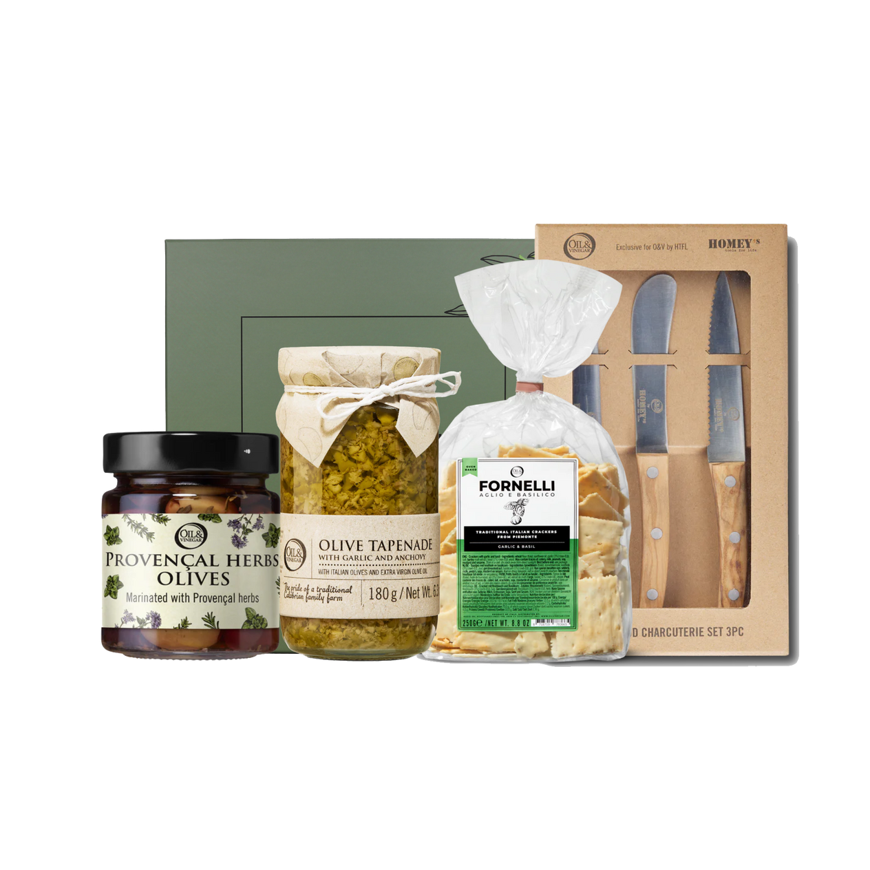 Geschenkpaket Charcuterie &amp; Dip