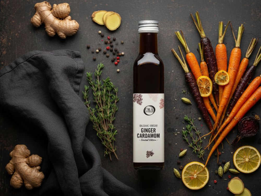 Ingwer Kardamom Balsamico Agrodolce - 250ml