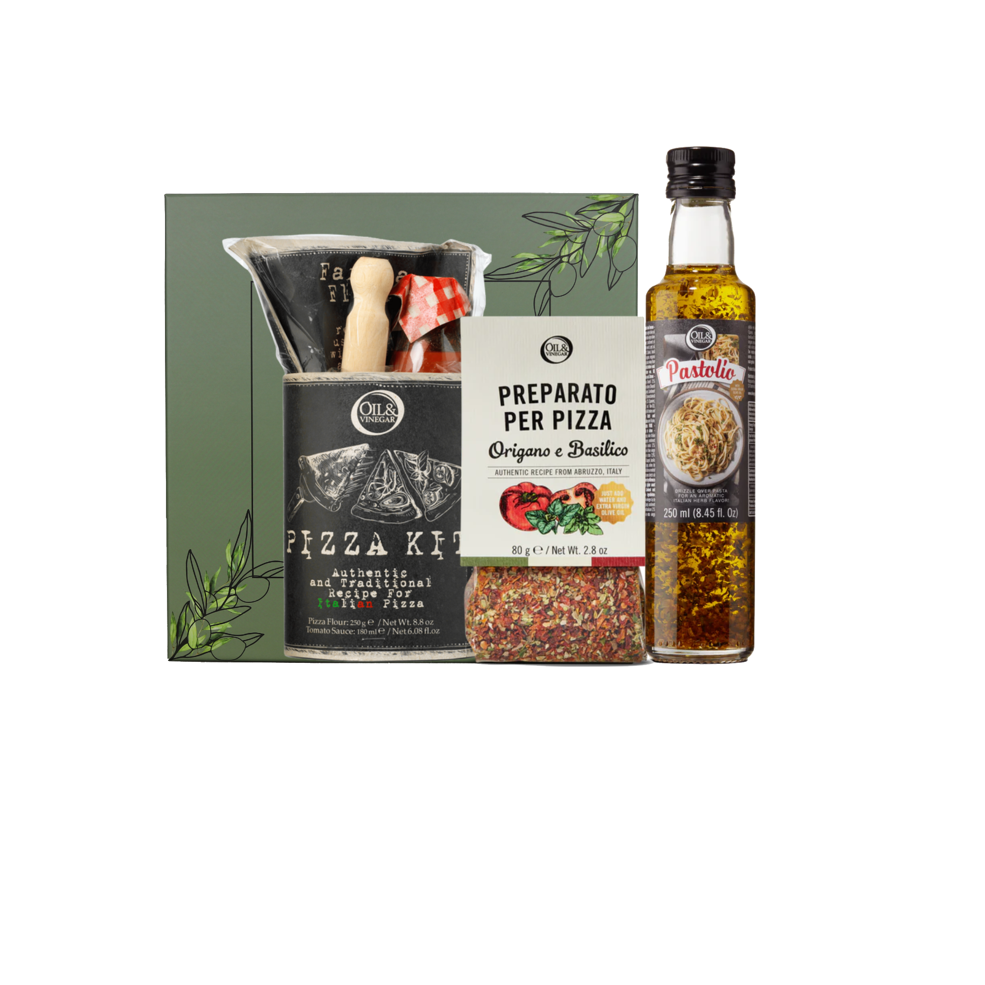 Pizza gemeinsam verschenken