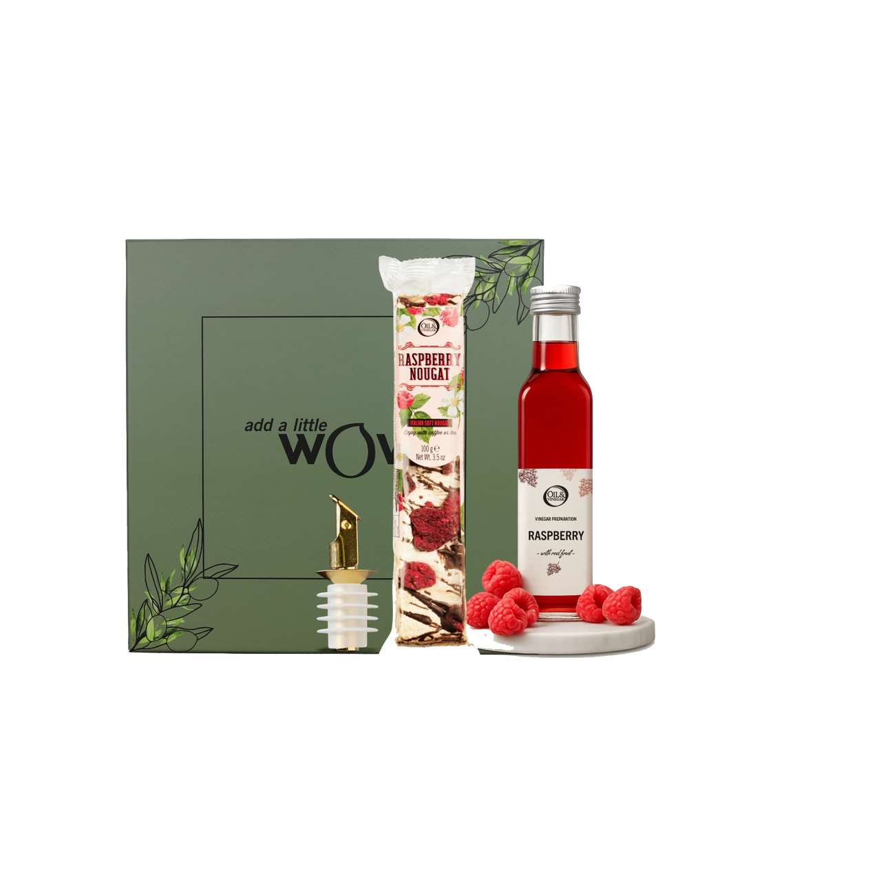 Himbeer-Romantik-Geschenkpaket