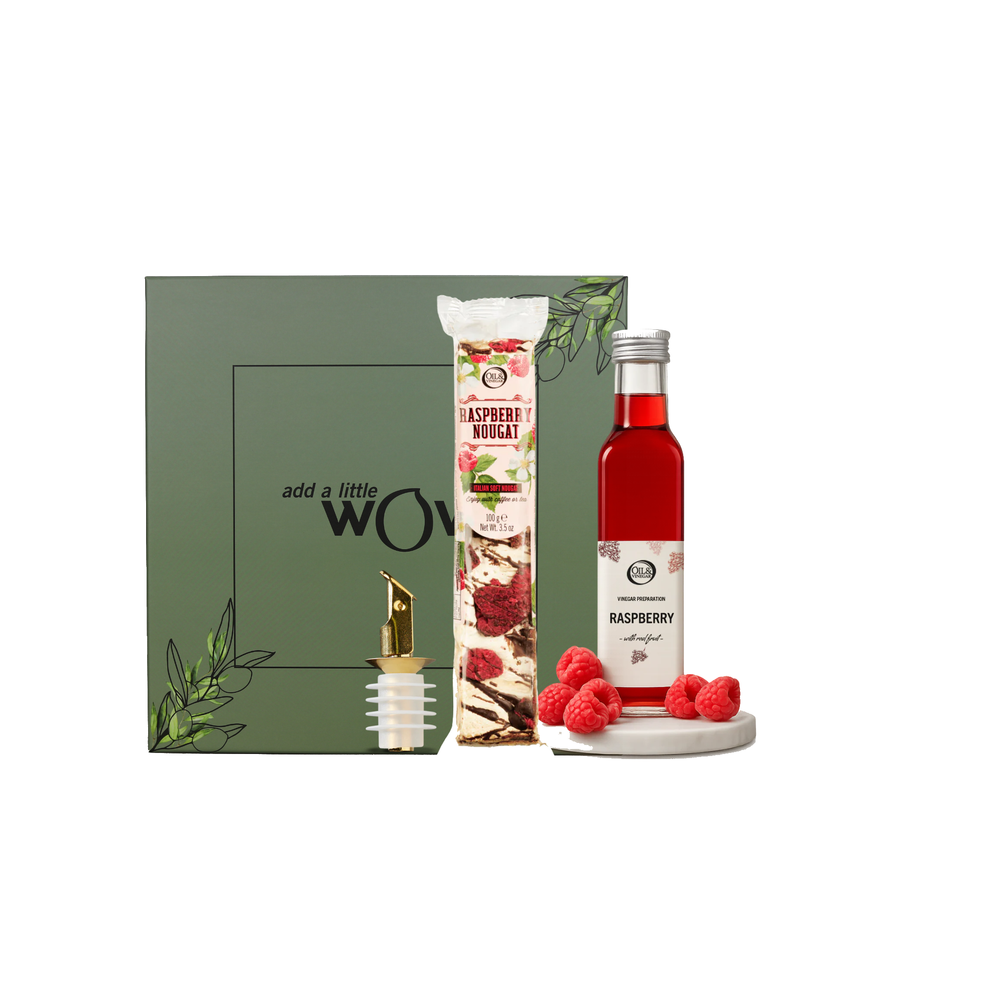 Himbeer-Romantik-Geschenkpaket