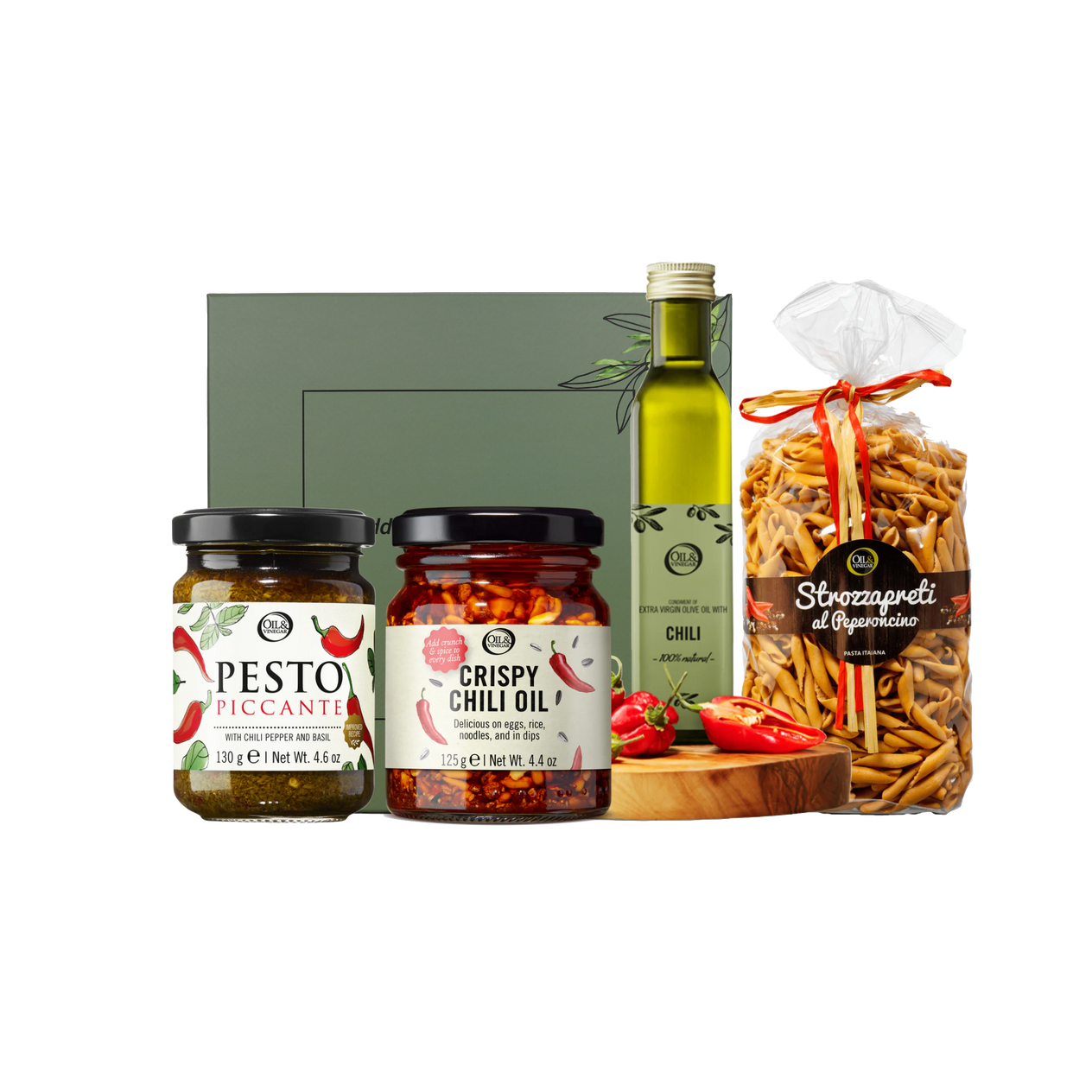 Scharfes Pasta-Geschenkpaket