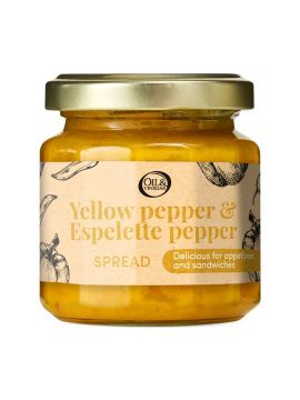 Yellow pepper & Espelette pepper spread - 100g 