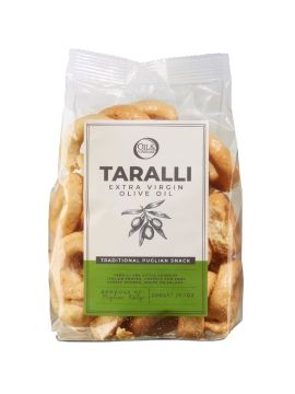 Taralli Knusprig Brotsnack mit Olivenöl - 200g